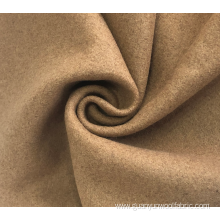 50% melton wool double faced fabric